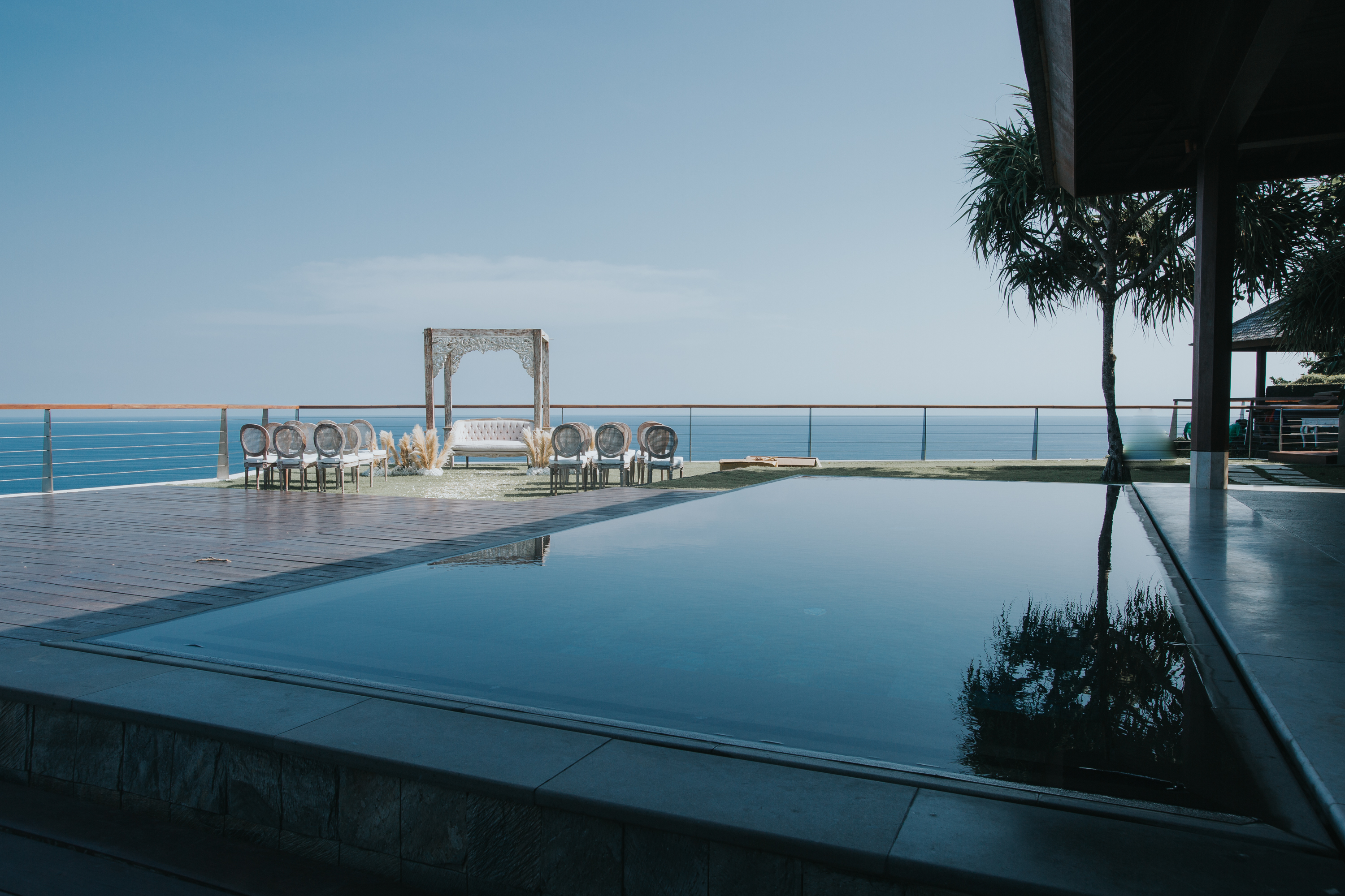 The Edge Bali · Pool with Ceremony Arch